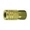 Tru-Flate Tru-Flate Brass Quick Change Coupler 1/4 in. FPT X 1/4 in. 1 pc 13235 - alternate 1
